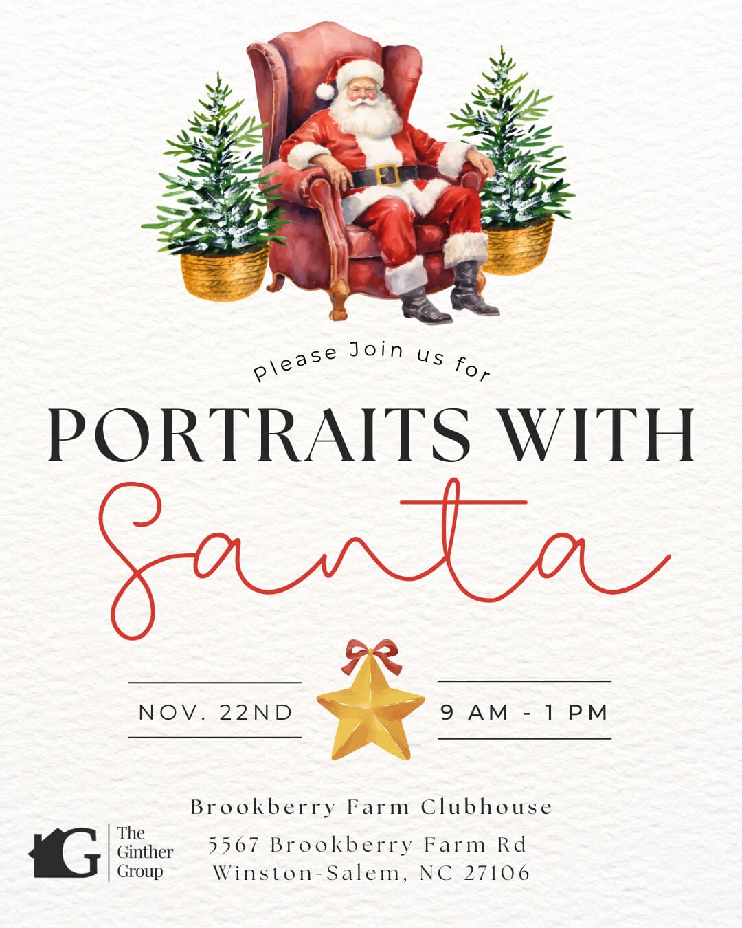 Portraits with Santa